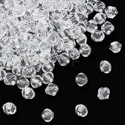 Imitation Austrian Crystal Beads X-SWAR-F022-4x4mm-001-1