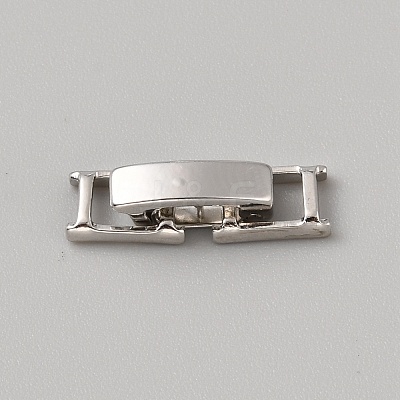 Brass Fold Over Clasps KK-WH0079-109B-P-1