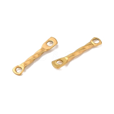 Ion Plating(IP) 304 Stainless Steel Connector Charms STAS-Q323-02A-G-1