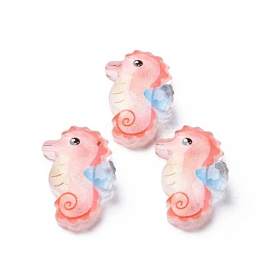 Transparent Epoxy Resin Cabochons CRES-S365-44-1