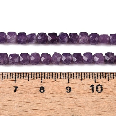 Natural Lepidolite Beads Strands G-N342-138A-1
