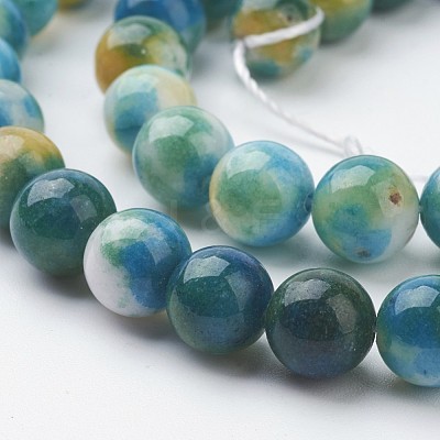 Jade Beads Strands X-G-D264-8mm-XH05-1