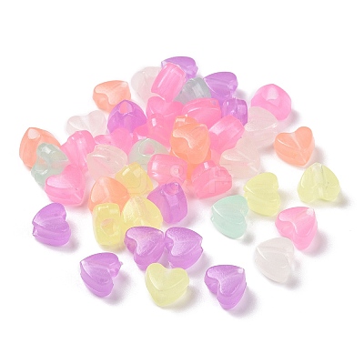 Luminous Transparent Acrylic Beads LACR-Q001-01-1