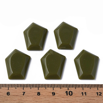 Opaque Acrylic Cabochons MACR-S373-142-A11-1