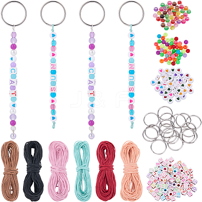 DIY Keychain Making Kits DIY-SC0027-76-1