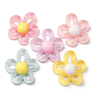 Opaque & Transparent Resin Cabochons X-CRES-Q012-04E-1