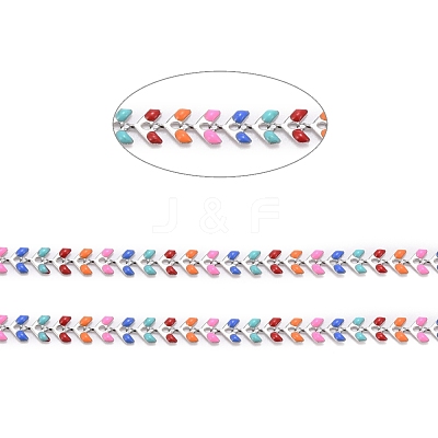 3.28 Feet 304 Stainless Steel Chains X-CHS-H030-01P-1