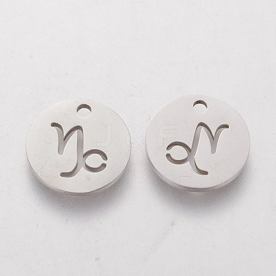 Non-Tarnish 304 Stainless Steel Charms STAS-Q201-T095-10-1