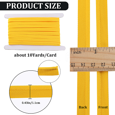 10 Yards Polyester Ribbons OCOR-GF0003-25C-1