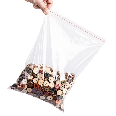 Plastic Resealable Packaging Bags OPP-Q002-25x35cm-1
