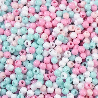 Opaque Acrylic Beads X1-OACR-H118-07A-07-1