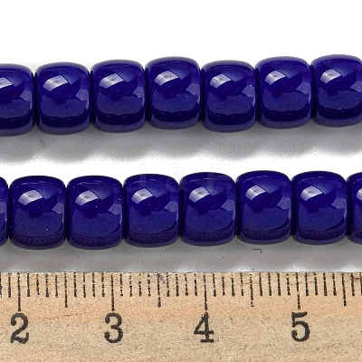 Opaque Glass Beads Strands LS-GLAA-NH0002-B01-1
