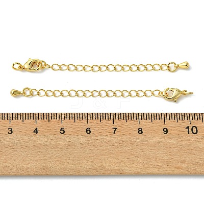 SHEGRACE Brass Curb Chain Extender XGR0146G-163G-1