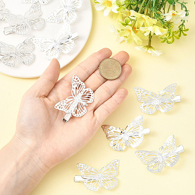 12Pcs 2 Styles Iron Alligator Hair Clips for Women Girls PHAR-SP0001-28B-1