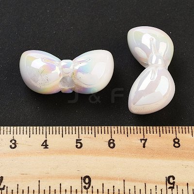 UV Plating Acrylic European Beads OACR-S142-04C-1