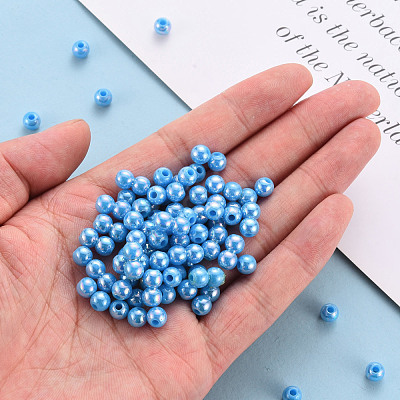 Opaque Acrylic Beads MACR-S370-D6mm-9-1