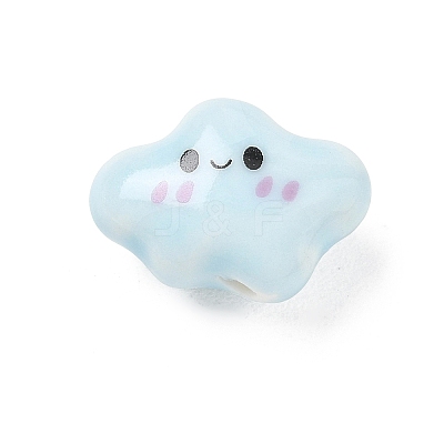 Printed Handmade Porcelain Beads PR-CBA83CE-04-1