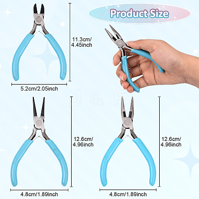 Steel Pliers Set TOOL-YW0001-18E-1