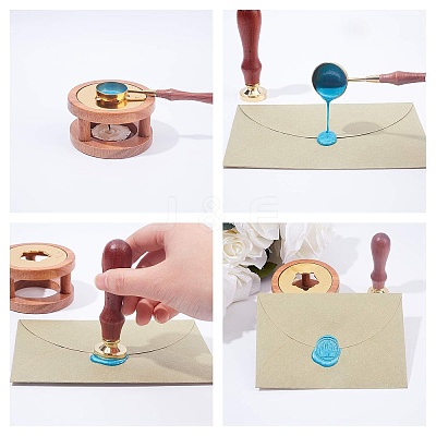 DIY Retro Vintage Wax Seal Making Kits DIY-CP0001-85-09-1