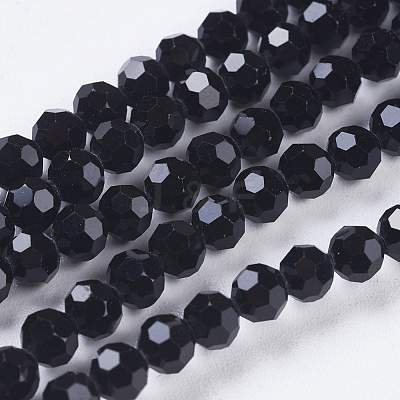 Imitation Austrian Crystal Bead Strands G-M181-4mm-23A-1
