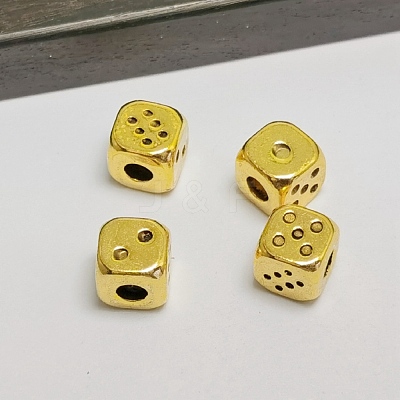 Tibetan Style Alloy Beads TIBEB-WH0001-27-1