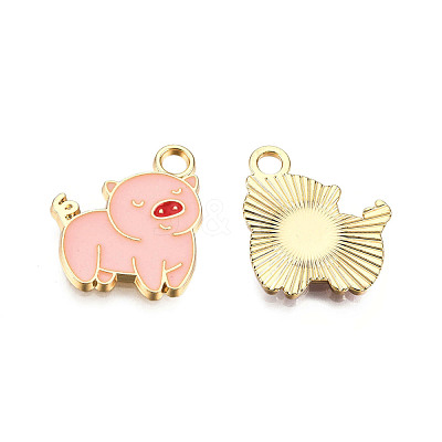 Alloy Pendants X-ENAM-S119-052A-LG-1