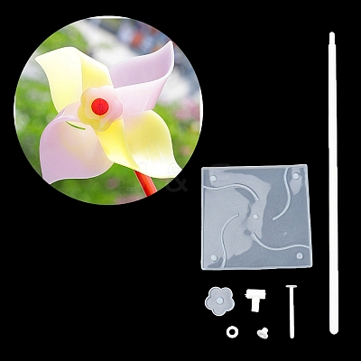 4 Leaf Windmill DIY Kits DIY-B065-01-1