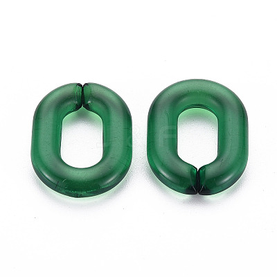Transparent Acrylic Linking Rings MACR-S373-19-B07-1