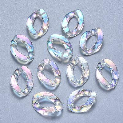 Transparent Acrylic Linking Rings LS-X-OACR-S036-001A-D01-1