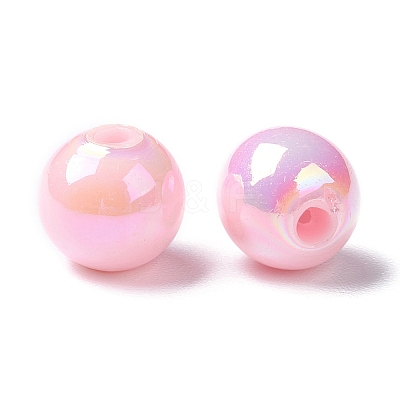 Opaque Acrylic Beads MACR-S370-D8mm-A01-1