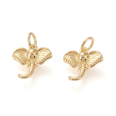 Brass Charms KK-L006-009G-1