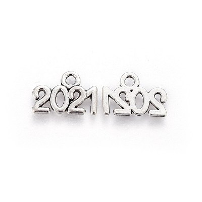 Tibetan Style Zinc Alloy Charms PALLOY-I141-30AS-B-1