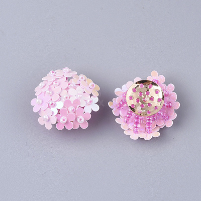 PVC Paillette Cabochons FIND-S321-01L-1
