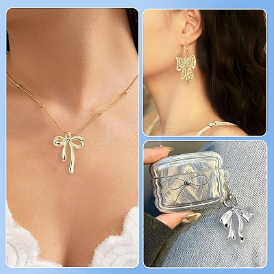 15Pcs 15 Styles Rack Plating Alloy Pendants FIND-YW0006-53P-1