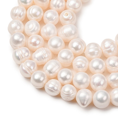 Natural Cultured Freshwater Pearl Beads Strands PA-CBABE82-11B-1