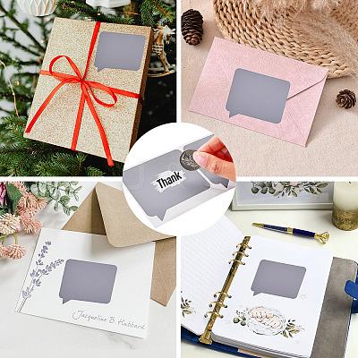 50Pcs Coated Scratch Off Film Password Sticker DIY-TA0015-46B-1