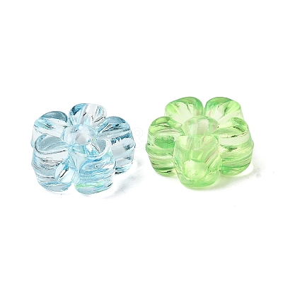 Transparent Acrylic Beads TACR-C002-01F-1