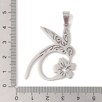 Non-Tarnish 201 Stainless Steel Pendants STAS-A094-18P-1