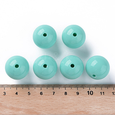Opaque Acrylic Beads MACR-S370-C20mm-SS2107-1