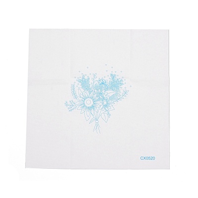 DIY Bouquet Pattern Embroidery Kit DIY-O021-15B-1