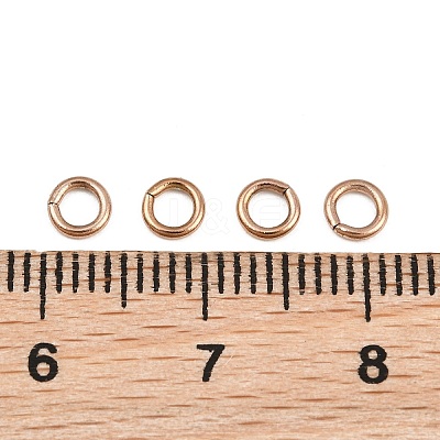 304 Stainless Steel Open Jump Rings SA-CBAF81C-01E-RG-1