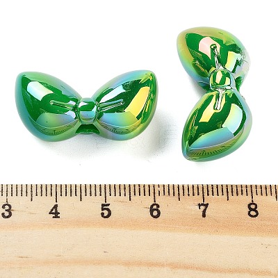 UV Plating Acrylic European Beads OACR-S142-04B-1