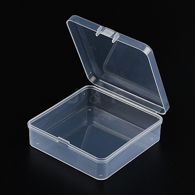 Plastic Bead Containers with Hinged Lid LS-CON-Z007-04B-1