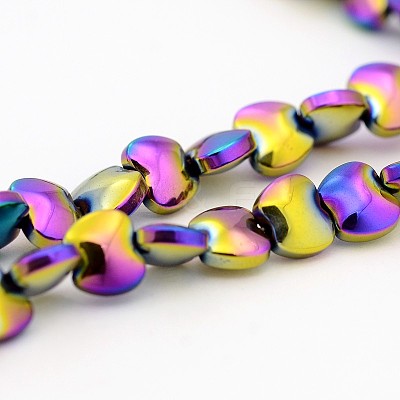 Electroplate Non-magnetic Synthetic Hematite Bead Strands G-J286-05E-1