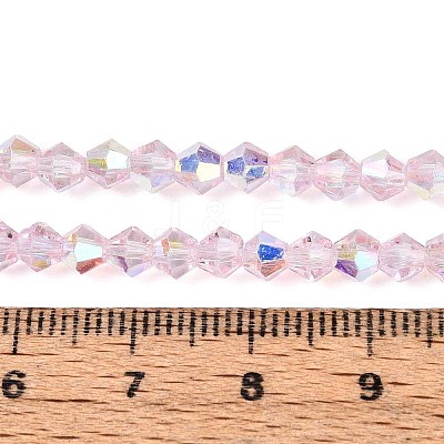 Transparent Glass Beads Strands EGLA-N021-4mm-06-1