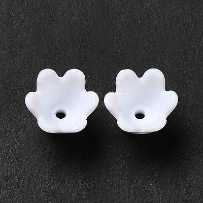 Opaque Acrylic Bead Caps LS-MACR-J123-26-1