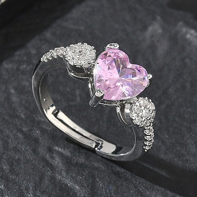 Brass Adjustable Finger Ring for Women CU-CBA7E55-05P-1