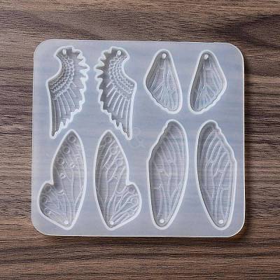 DIY Butterfly Wing Pendant Silicone Molds DIY-F134-04A-1