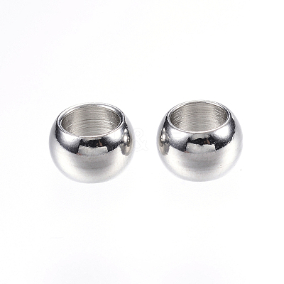 Tarnish Resistant 201 Stainless Steel Beads STAS-E147-25P-1