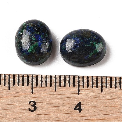 Natural Azurite Cabochons G-Q171-07A-01-1